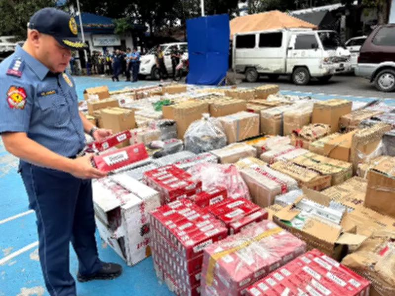 Central Visayas Police Seize P170.3 Million in Illegal Cigarettes Since January 2026