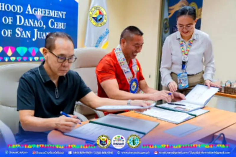 Danao and San Juan Cities Forge Sisterhood Pact to Boost Development