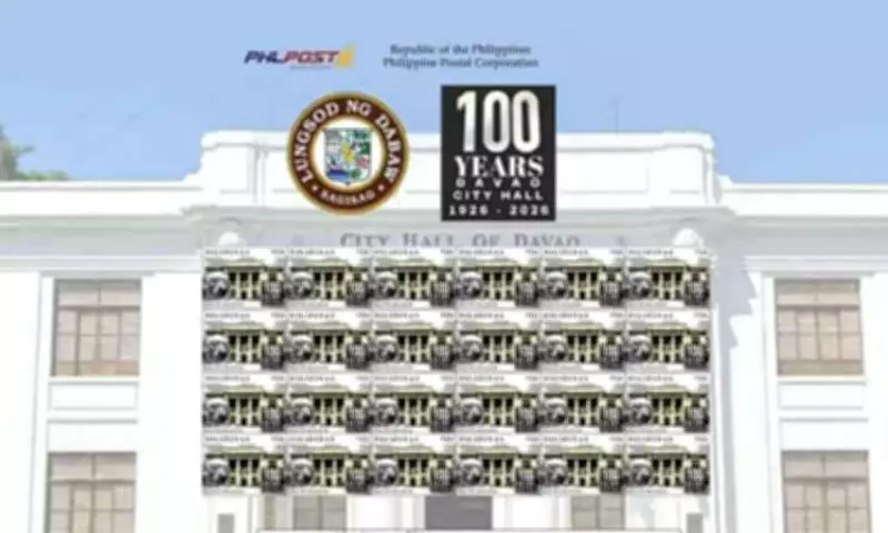 Davao City Unveils Centennial Stamp to Honor Historic City Hall's 100-Year Legacy