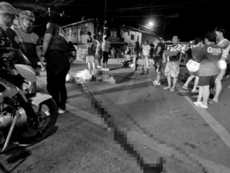 Delivery Rider Killed in Cebu City by Racing Motorcycles in Early Morning Crash