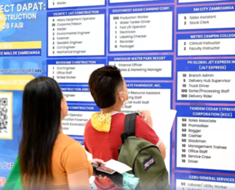 DOLE's Zamboanga Job Fair Secures On-the-Spot Hires for Construction Sector