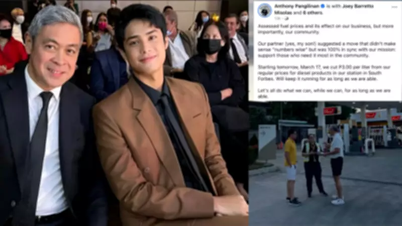 Donny and Anthony Pangilinan Offer P3 Diesel Discount to Aid Motorists Amid Crisis