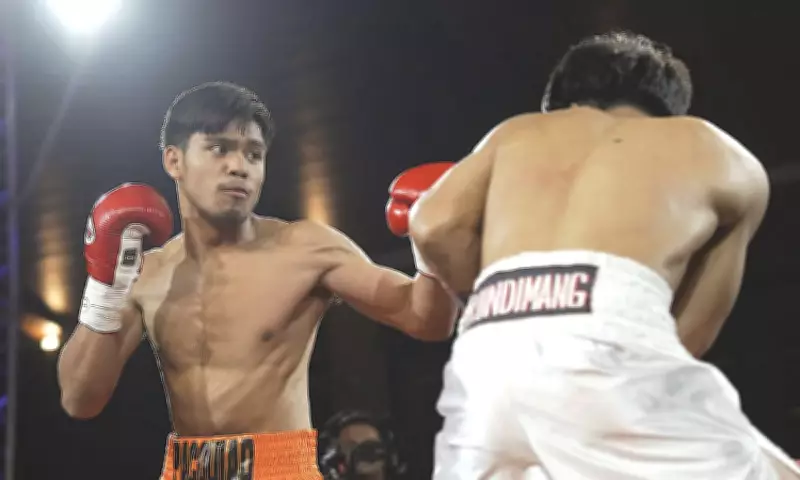 Eman Pacquiao Scores TKO Win, Reggie Suganob Calls Out Champion in Bohol Boxing Event
