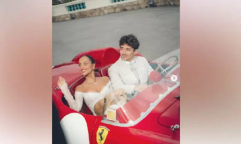 F1 Star Charles Leclerc Weds Alexandra Saint Mleux in Monte Carlo Civil Ceremony