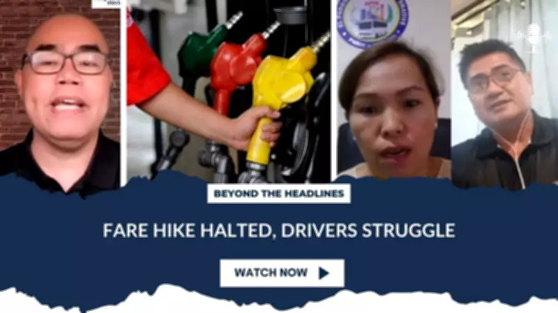 Fare Hike Suspension Leaves Drivers Facing Financial Strain