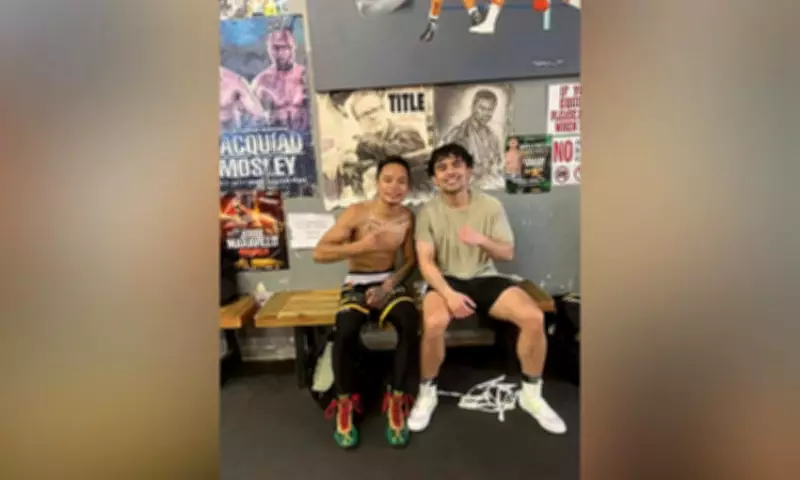 Filipino Boxer Esneth Domingo Trains at Wild Card Gym for US Debut
