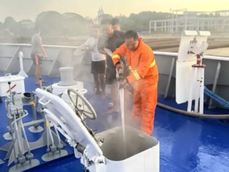 Fire Breaks Out on Philippine Coast Guard Vessel BRP Cape Engano in Palawan