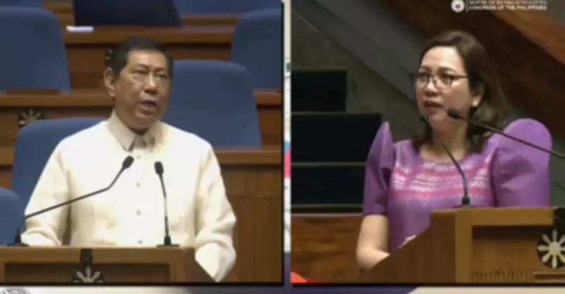 Heated Exchange in Congress: Erice and Garin Clash Over Majority Influence