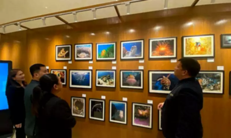 Hilton Chef's Underwater Photo Exhibit Merges Culinary Art with Marine Conservation