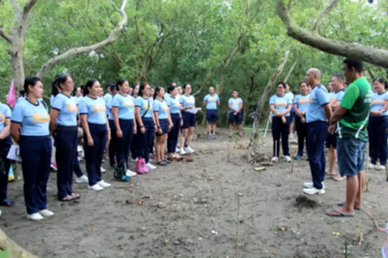 Iloilo Police Launch Project Tatap with Mangrove Planting for Environmental Protection