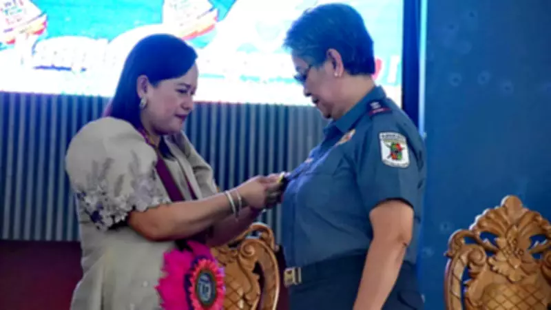 Iloilo Police Officer Honored with Medalya ng Kasanayan During Women's Month Kick-off
