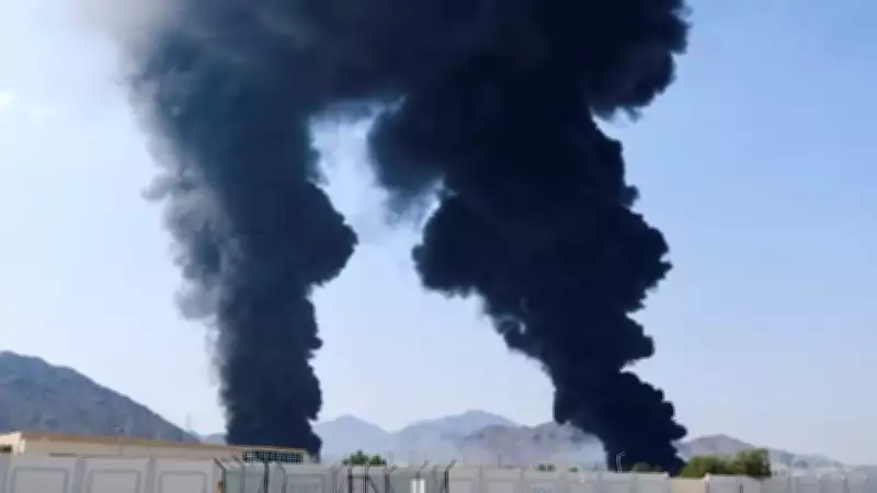 Iranian Drones Strike UAE's Key Port, Oil Facility, and Dubai Airport