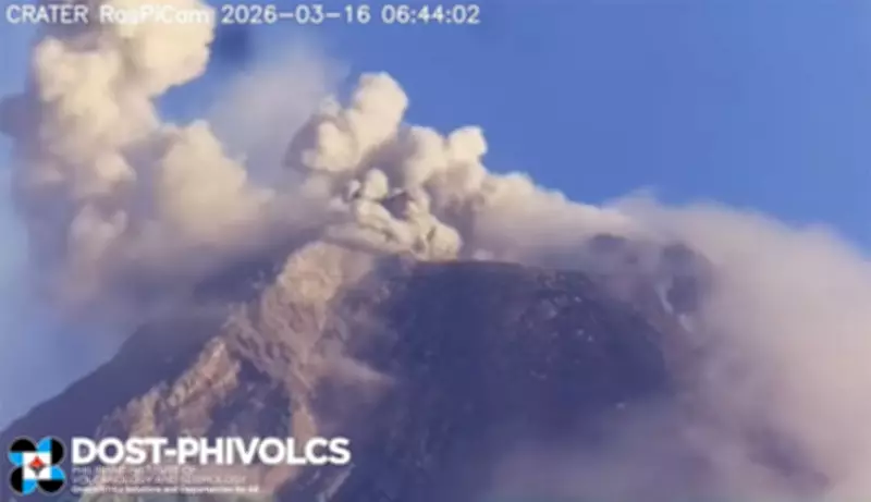 Kanlaon Volcano Erupts Again, Ashfall Affects 11 LGUs Across Negros Island