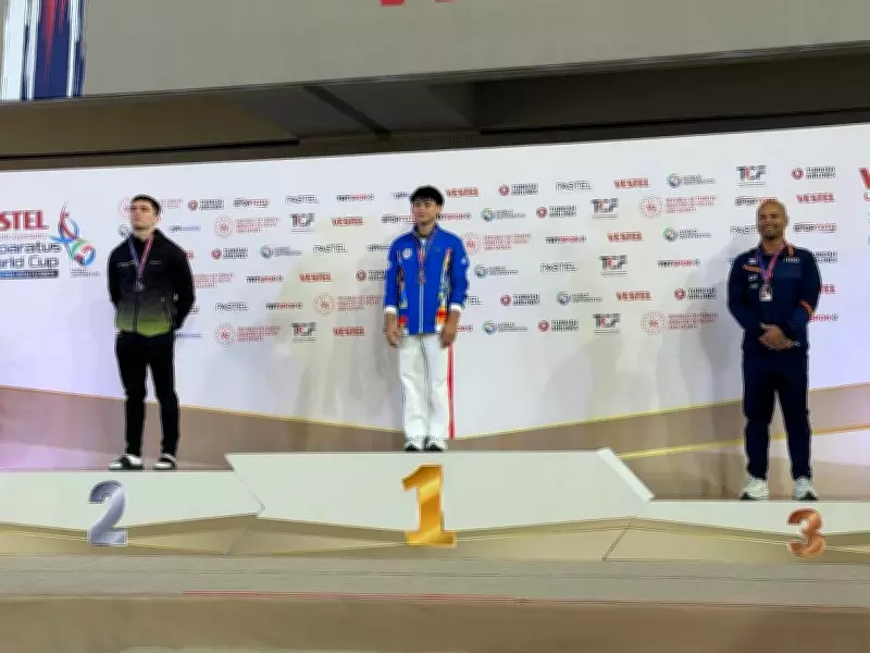 Karl Eldrew Yulo Wins Gold at FIG Gymnastics World Cup in Antalya