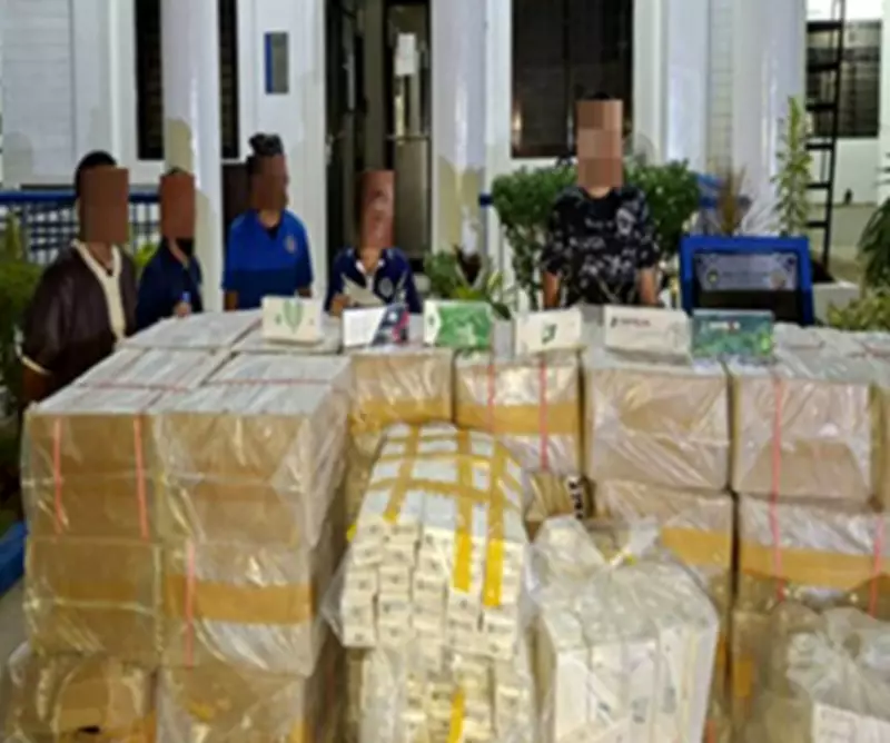 Lawmen Seize P8 Million in Smuggled Cigarettes in Zamboanga and Iligan Operations