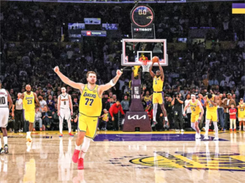 Luka Doncic's Clutch Fadeaway Lifts Lakers Over Nuggets in Overtime Thriller
