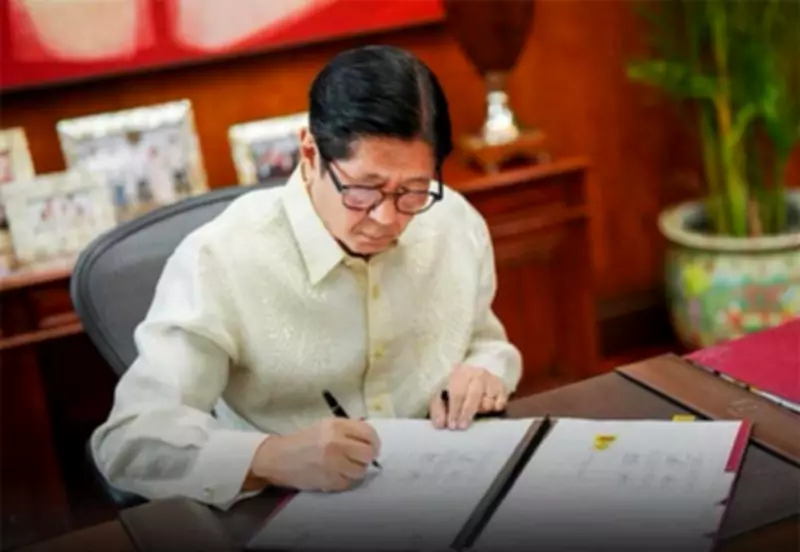 Marcos Signs Law Allowing Temporary Suspension of Oil Excise Taxes
