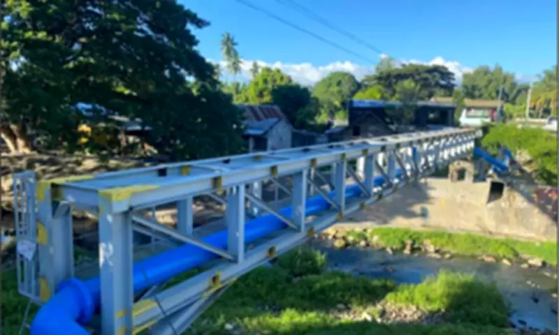 Metro Dumaguete Water Marks 5 Years with P350M Investment, Pioneering Pipe Bridge
