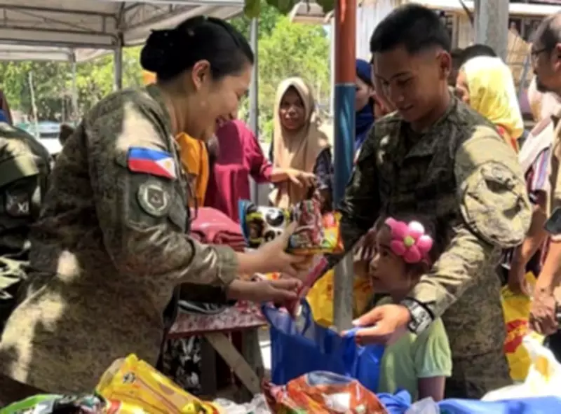 Military-Led Outreach Brings Vital Aid to 200 Residents on Remote Sulu Island
