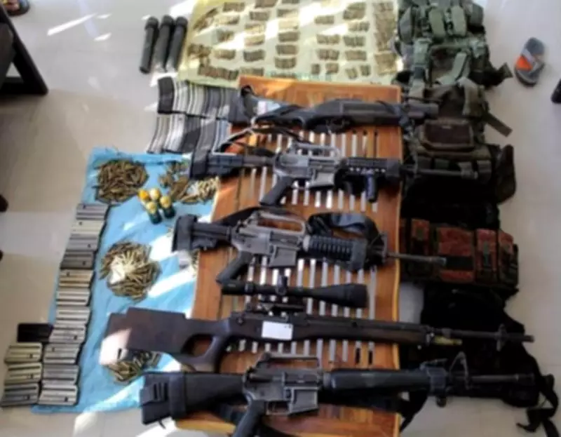 Military Seizes High-Powered Firearms in Maguindanao del Norte Security Operation