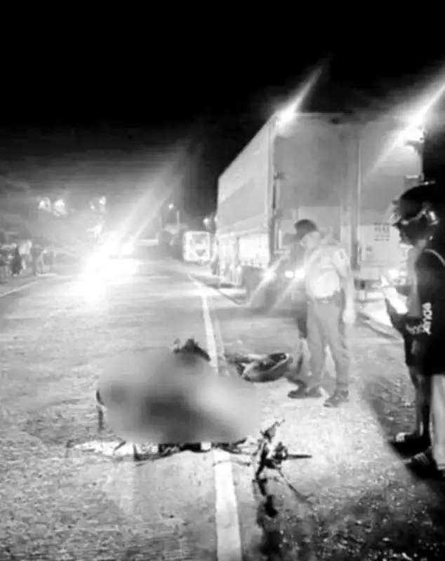 Motorcycle Rider Killed in Catmon, Cebu After Being Run Over by Wing Van