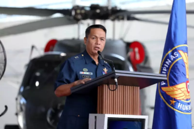 PAF Commander Visits Police Regional Office 7 in Farewell Courtesy Call