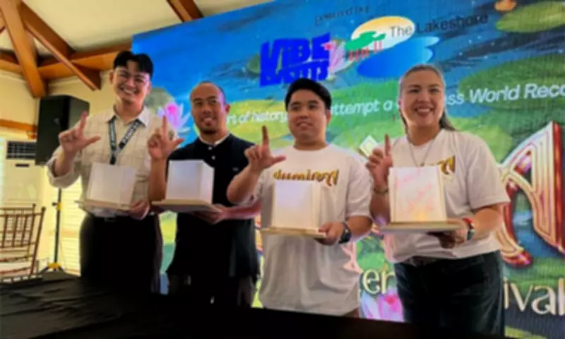 Pampanga Aims for Guinness Record with Massive Water Lantern Festival