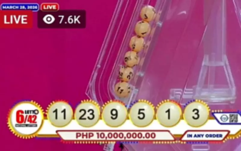 Pampanga Bettor Wins PHP10-Million Lotto 6/42 Jackpot in Saturday Draw