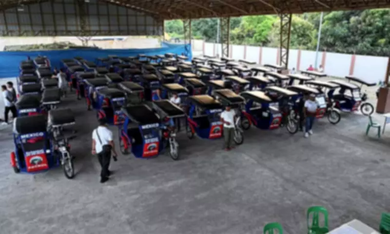Pampanga Governor Distributes 71 Patrol Tricycles to Boost Local Security