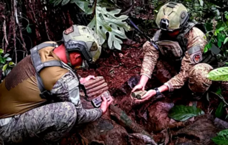 Philippine Army Seizes Arms Cache from Communist Group in Panay Operation
