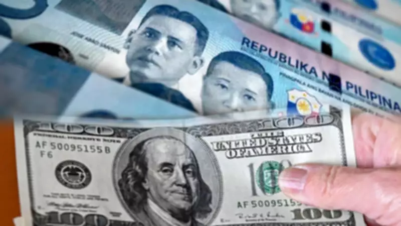 Philippine Peso Hits New Record Low Against US Dollar, Trading at P59.50
