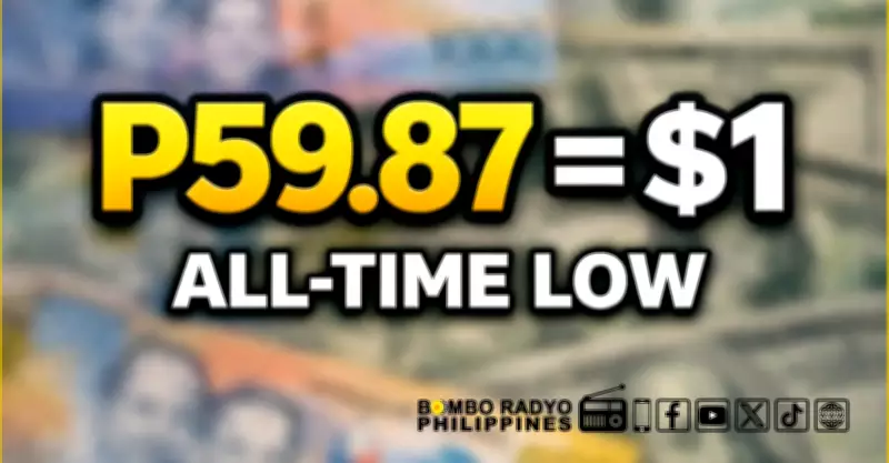 Philippine Peso Hits Record Low Against US Dollar, Raising Economic Concerns