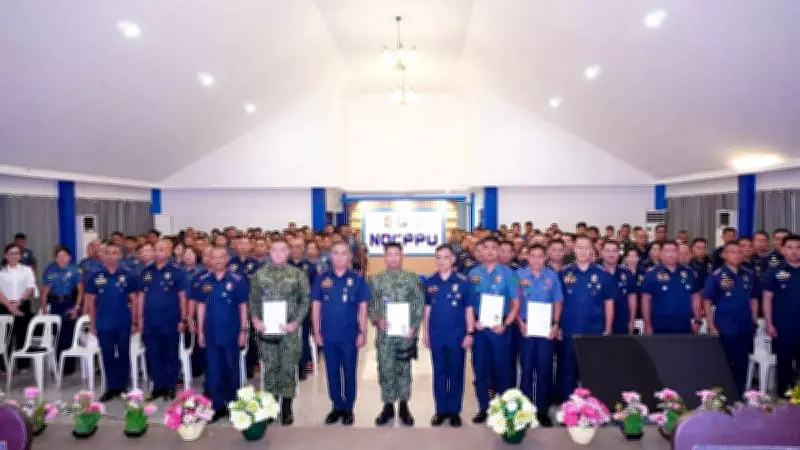 PRO-NIR Honors Police Officers for Gallantry and Long Service in Negros