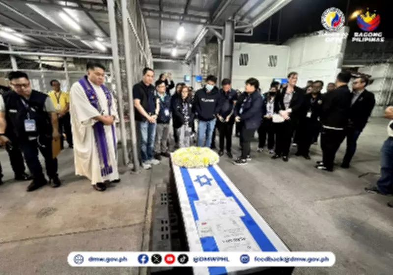 Remains of OFW Killed in Israel Missile Attack Return to the Philippines