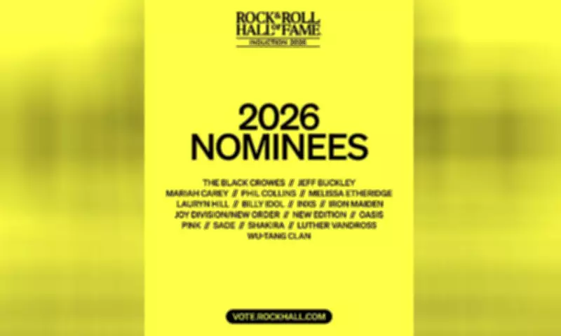 Rock & Roll Hall of Fame Unveils Diverse 2026 Nominees Spanning Genres