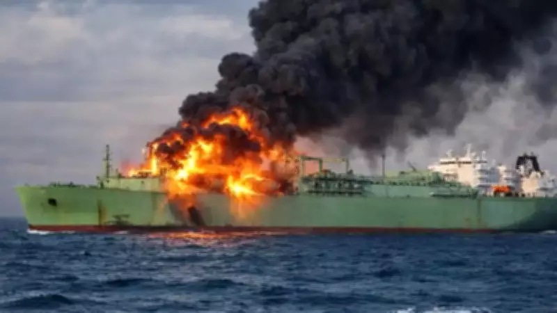 Russia Accuses Ukraine of Sinking LNG Tanker in Mediterranean Sea