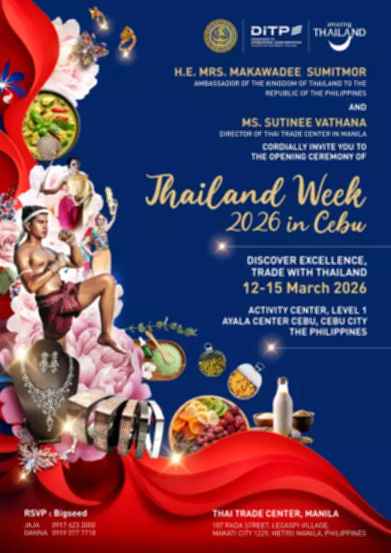 Thailand Week 2026 Returns to Cebu to Boost Trade and Cultural Ties with Philippines