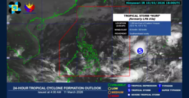 Tropical Storm Nuri Intensifies Outside Philippine Territory, Cold Weather Persists