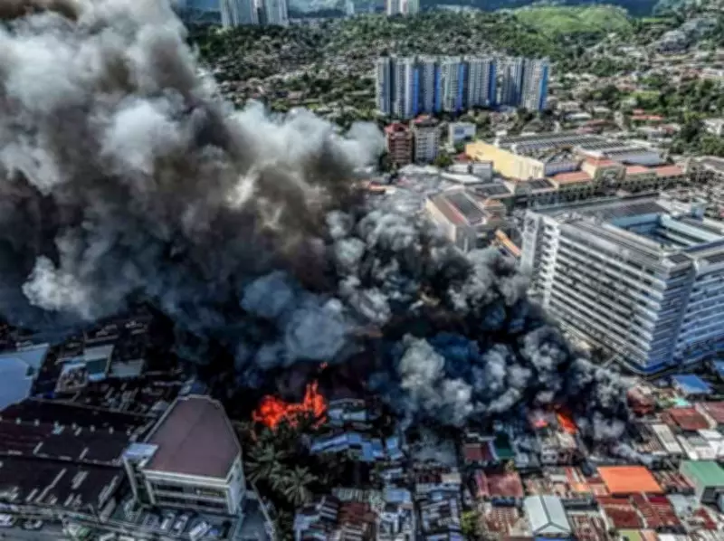 Two Simultaneous Fires Ravage Cebu City Neighborhood, Causing P3.9M Damage