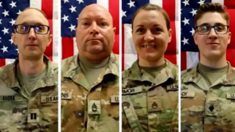 US Central Command Identifies Four Soldiers Killed in Iran Drone Attack in Kuwait
