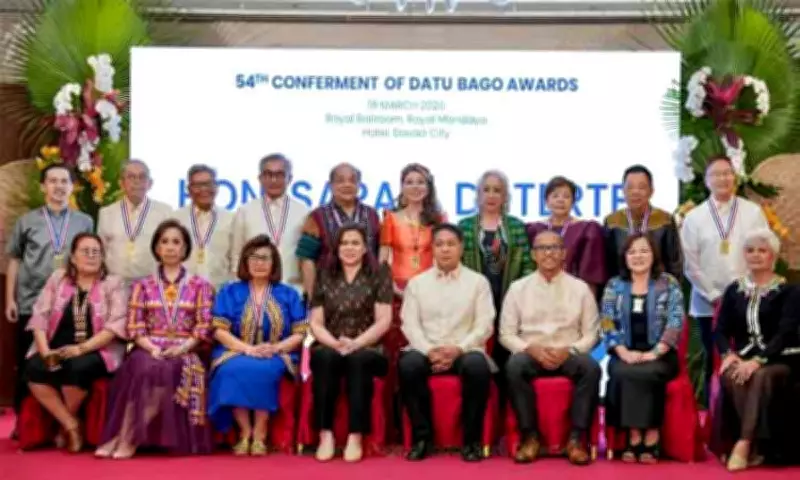 Vice President Sara Duterte Honors Six Dabawenyos at 54th Datu Bago Awards