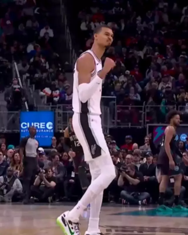 Victor Wembanyama Dominates with 38 Points, Spurs Crush Pistons in NBA Showdown