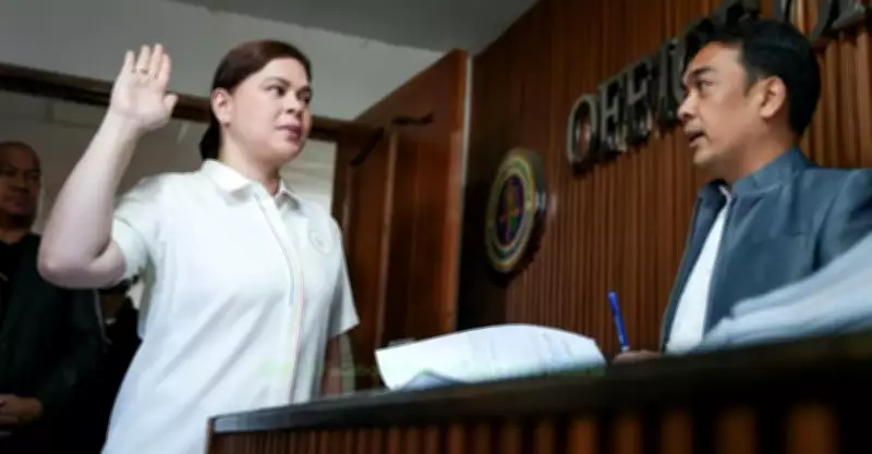 VP Sara Duterte Files Perjury Case Against Ramil Madriaga Over Impeachment Claims