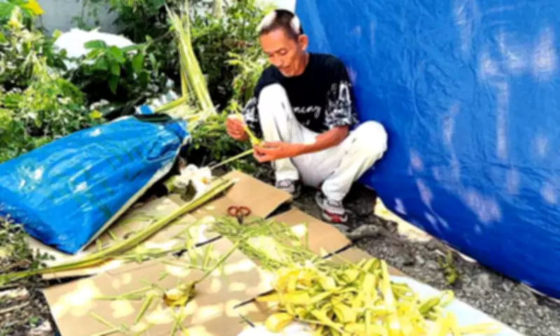 Weaving Faith and Tradition: Jolito Villatima's 30-Year Legacy of Lukay Crosses in Mandaue City