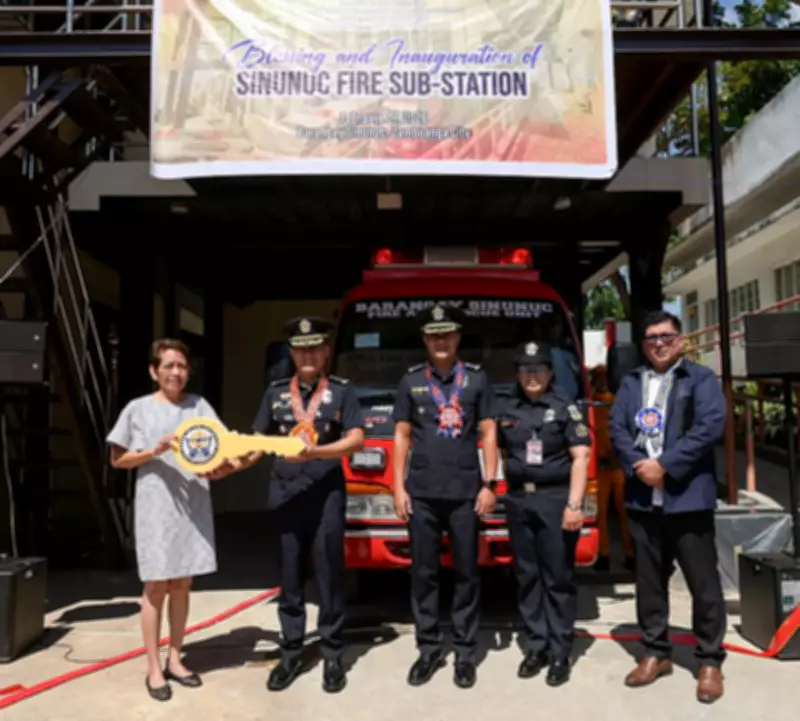 Zamboanga City Inaugurates New Fire Sub-Station in Sinunuc Village