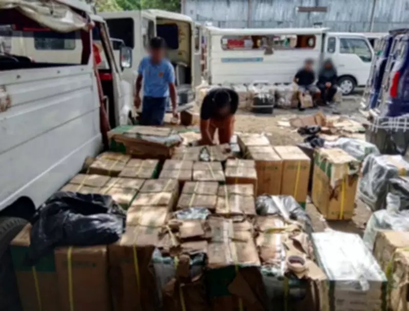Zamboanga Police Seize P5.9M in Smuggled Cigarettes, Arrest Courier Driver