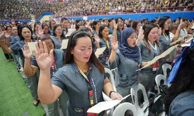 2,649 Davao Region Educators Take Oath in Historic Mass Promotion Ceremony