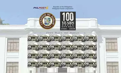Davao City Unveils Centennial Stamp to Honor Historic City Hall's 100-Year Legacy