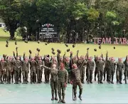 Army's 1st Infantry Division Graduates 76 New Troopers in Zamboanga