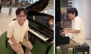 Blind Autistic Pianist Captivates Mall Audiences with Musical Gift